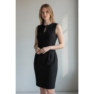 Rolla Coster Black Sleeveless knee length dress Size Medium